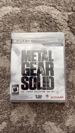 Metal gear solid legacy collection for playstation 3 new sealed