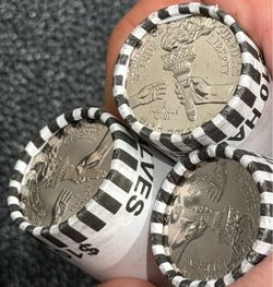 3 10$ Rolls Of 2026  Denver Enduring Liberty Half Dollars