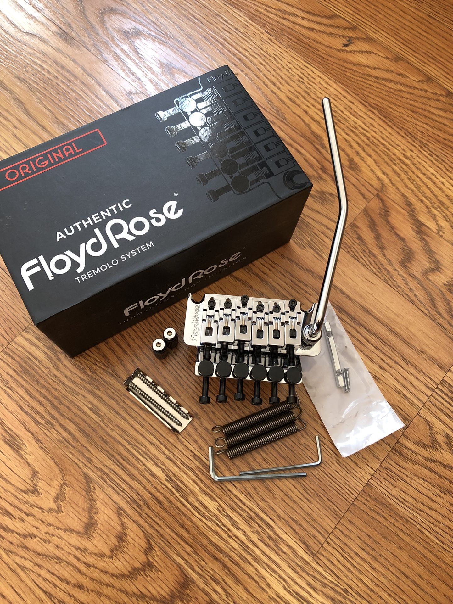 Floyd Rose Original Tremolo Bridge System R3 Nut Chrome FU Tone Upgrades