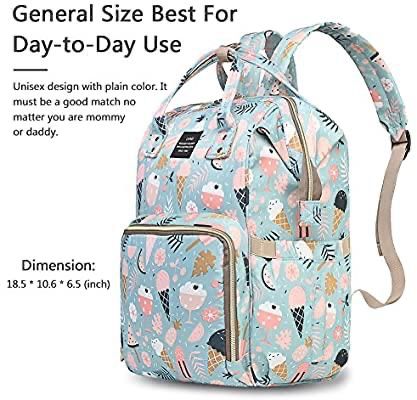 Beautiful diaper bag backpack