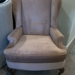 Blush Antique Chair