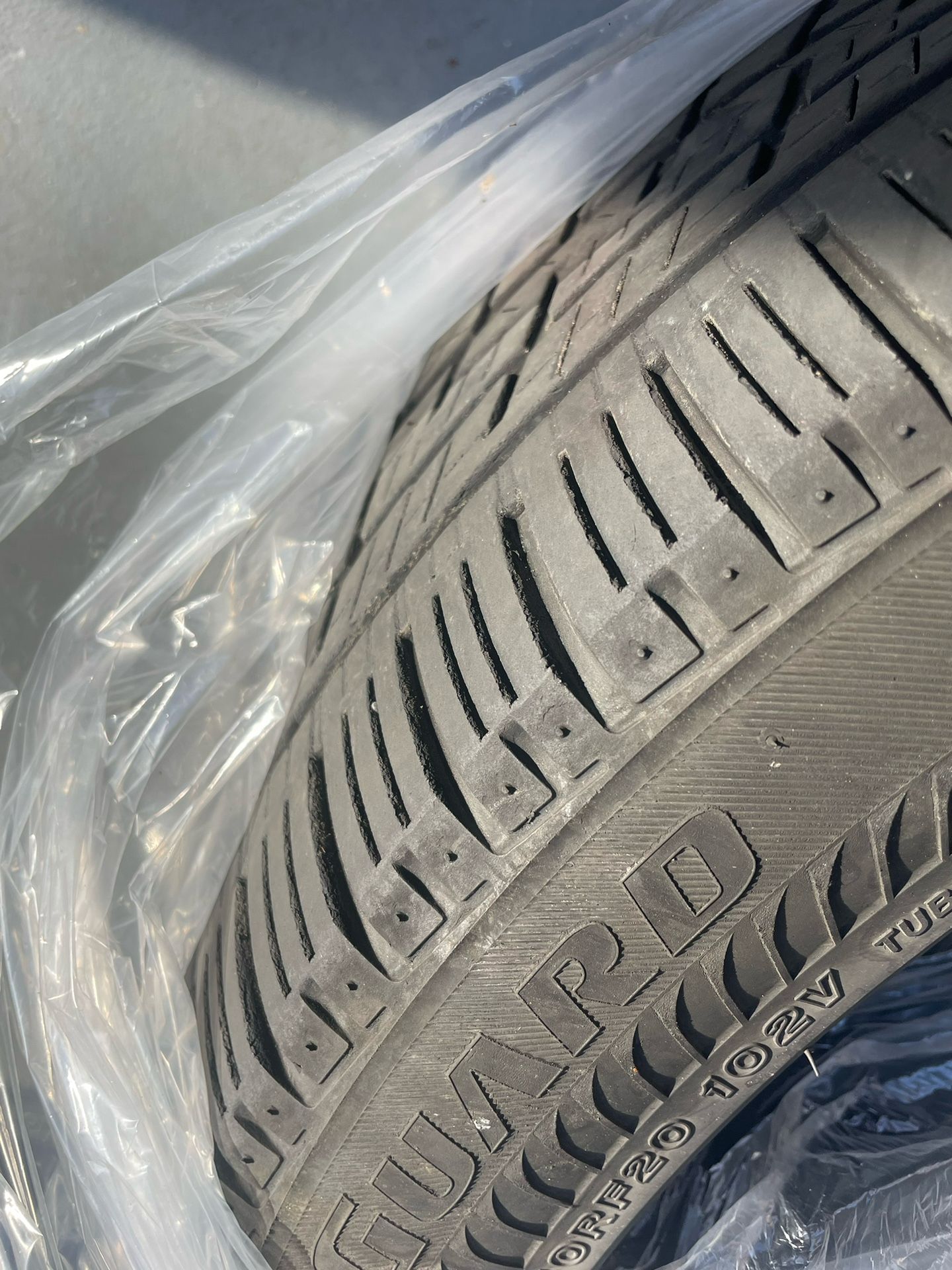 Bridgestone Driveguard run flat tires