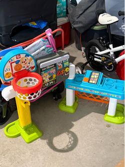 Fisher price laugh and learn basketball