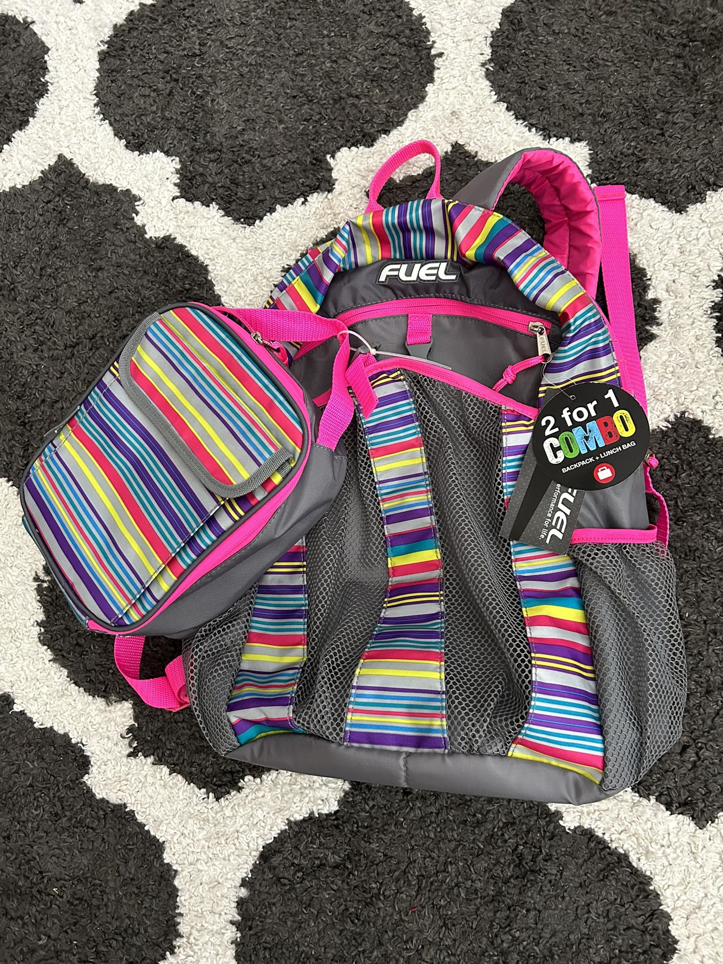 Fuel Kids Backpack 2 In 1 Combo