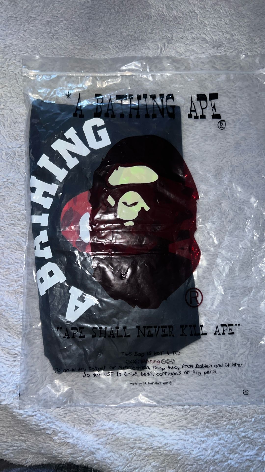 Bape T Shirt Red Camo