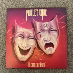 Motley Crue Theatre Of Pain Original 1985 Vinyl Record Album
