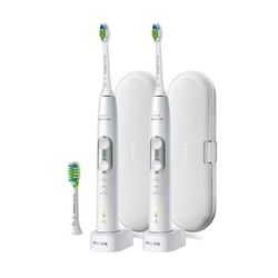 PHILIPS Sonicare 6100 ProtectiveClean Rechargeable Toothbrush (2 Pack)