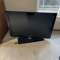 Philips 37” TV No Remote 