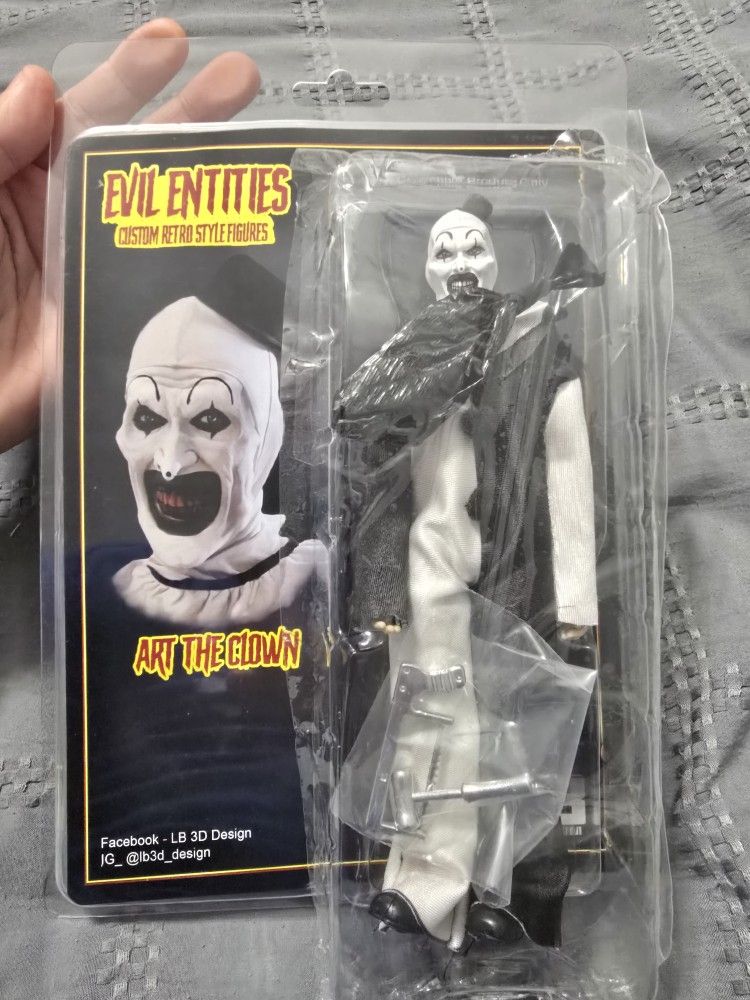 Art The Clown Evil Entities 8in