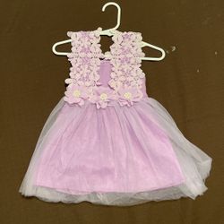 Girls Lavender Dress Size 12 Nos, -new
