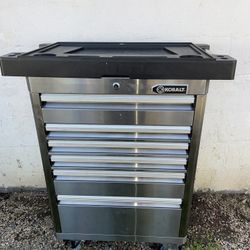 Kobalt 6-Drawer Stainless Steel Rolling Tool Cabinet