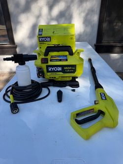 Ryobi 1800 psi electric pressure washer