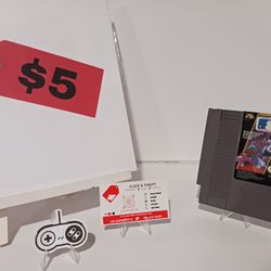 NES MLB 1987 Baseball Video Game Nintendo Retro LJN Toys