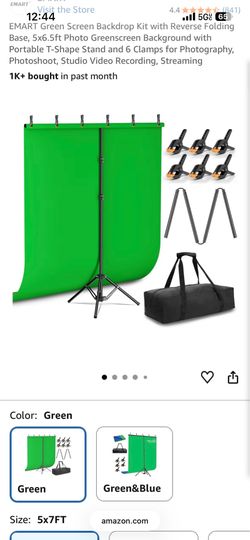 EMART Green Screen Backdrop Kit