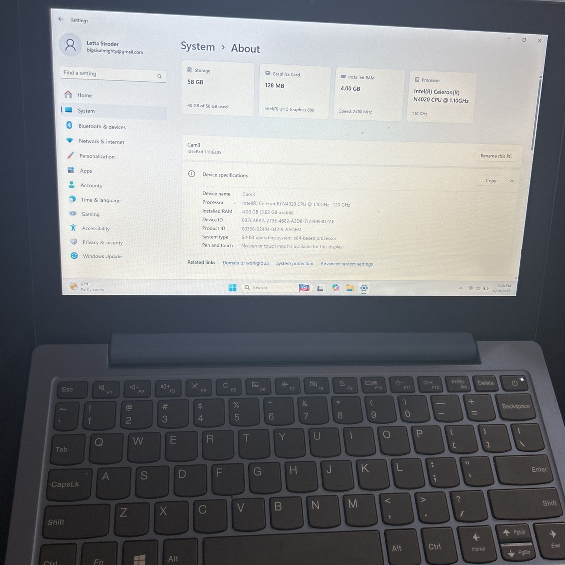Lenovo Laptop