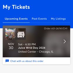 Juice Wrld Day Ticket