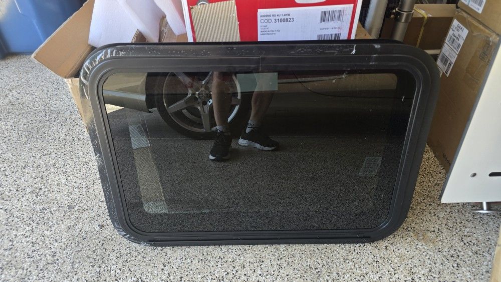 NEW RV WINDOW