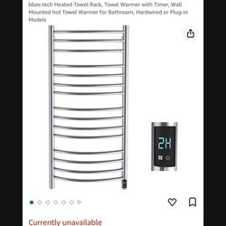 Towel Warmer With Timmer