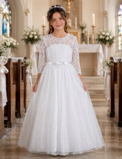 First communion gown/ dress NWT