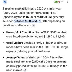 Pit Bike Pitster Pro Mxr90