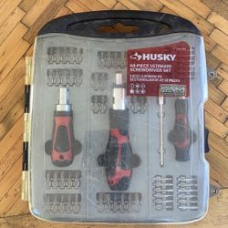 68-Piece Husky Screwdriver Set
