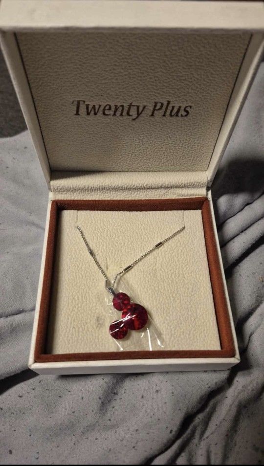 Micky Mouse Crystal Necklace