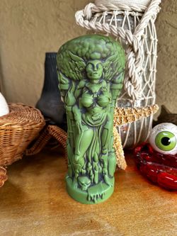Voodoo Goddess tiki farm mug