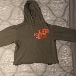 Outfur The Players Club Cropped Men Hoodie