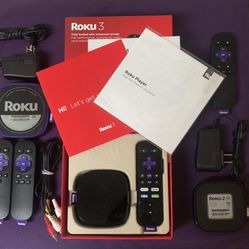ROKU HD (2500x), 3, & 2 - Complete Sets