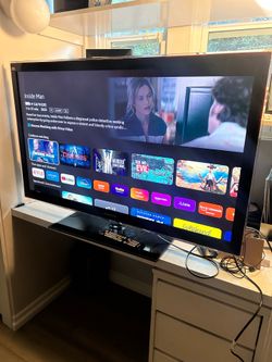 Samsung 50” Flat Screen TV with Remote