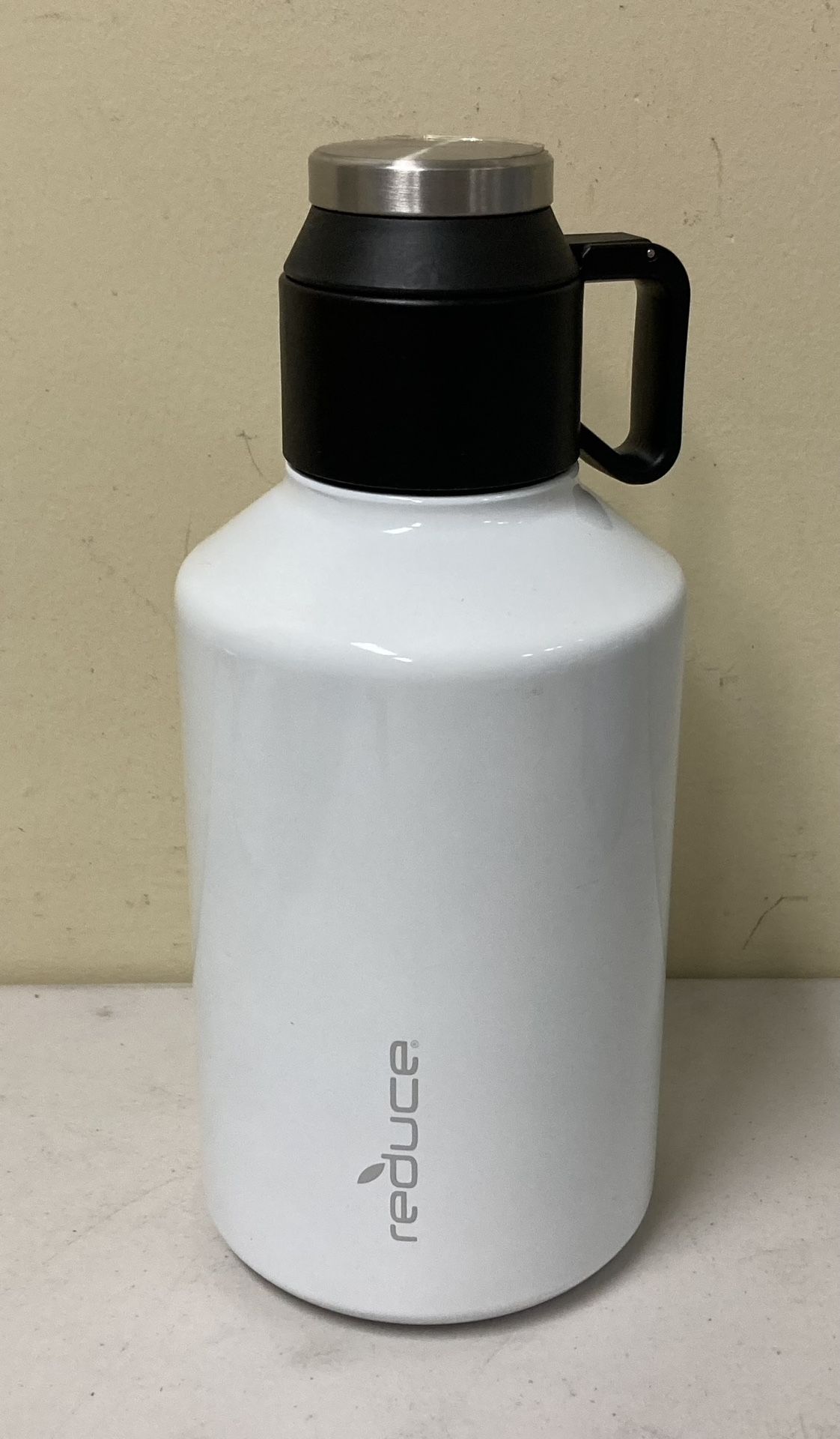 Reduce Craft Growler 64 oz 1.89L Large Capacity Vacuum Insulated White