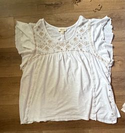 Womans XL White Blouse