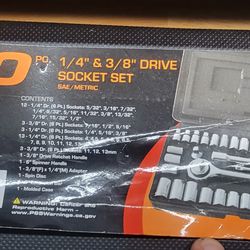 40pc Socket Set 