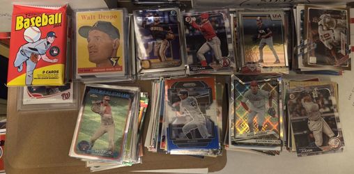 Baseball cards lot auto, mem , Sn, Rc, hof hundreds