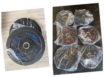 Bumper Plates 190 Lbs