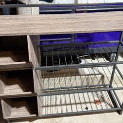 Shoe Shelf With Cubbies