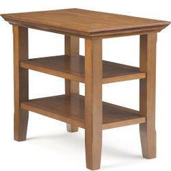Light Golden Brown Side Table