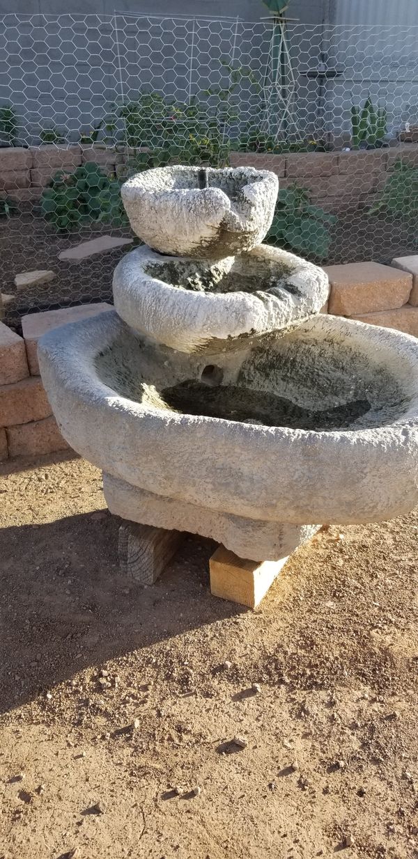 Concrete Water Fountain for Sale in Phoenix, AZ OfferUp
