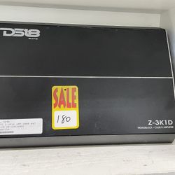 Ds18 Elite Amp 3000 Watts Mono block Class D Amplifier Model: Z-3k1D 