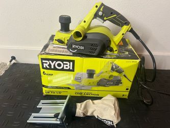 RYOBI 6 Amp Corded 3-1/4 in. Hand Planer with Dust Bag
