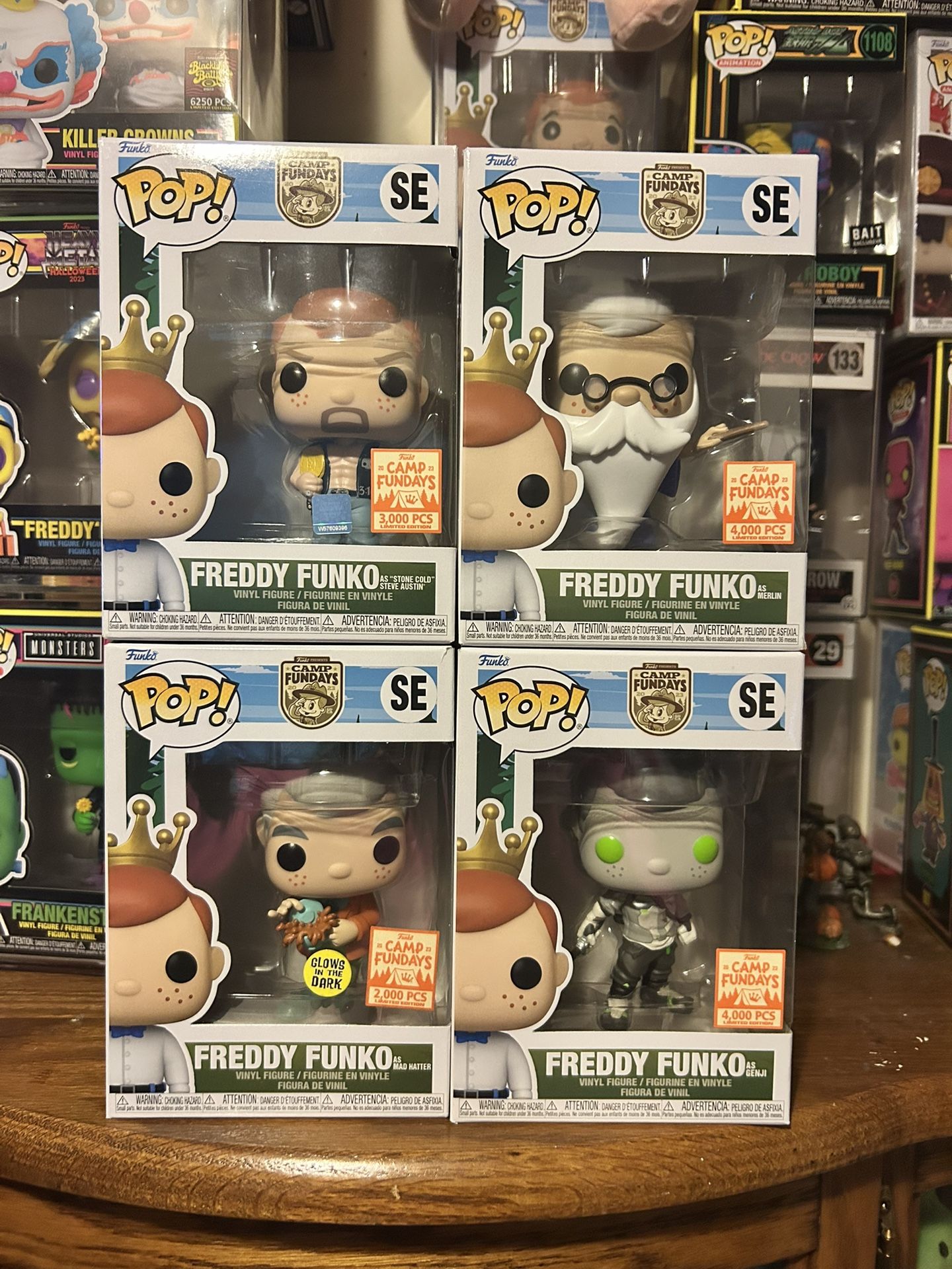 Funko Pop Freddy Funko Lot