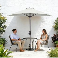 Beautiful Outdoor Umbrella And Stand
