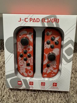 Nintendo switch joycon Super Mario