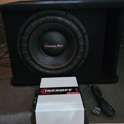 AMERICAN BASS AND TARAMPS AMPLIFIER 