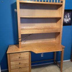 Desk/bookshelf