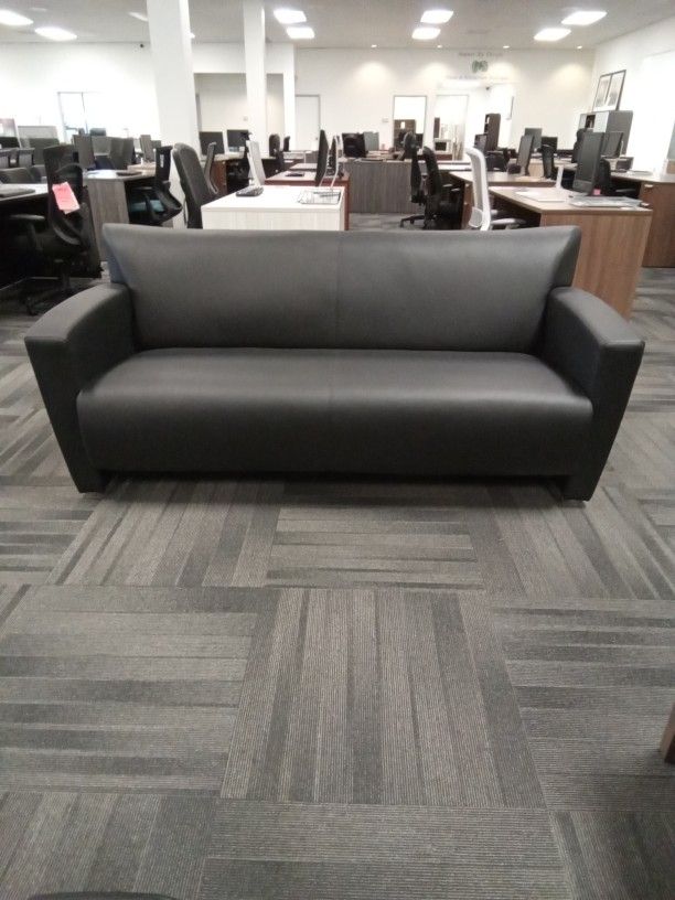 Leather 3 Seat Sofa / Couch