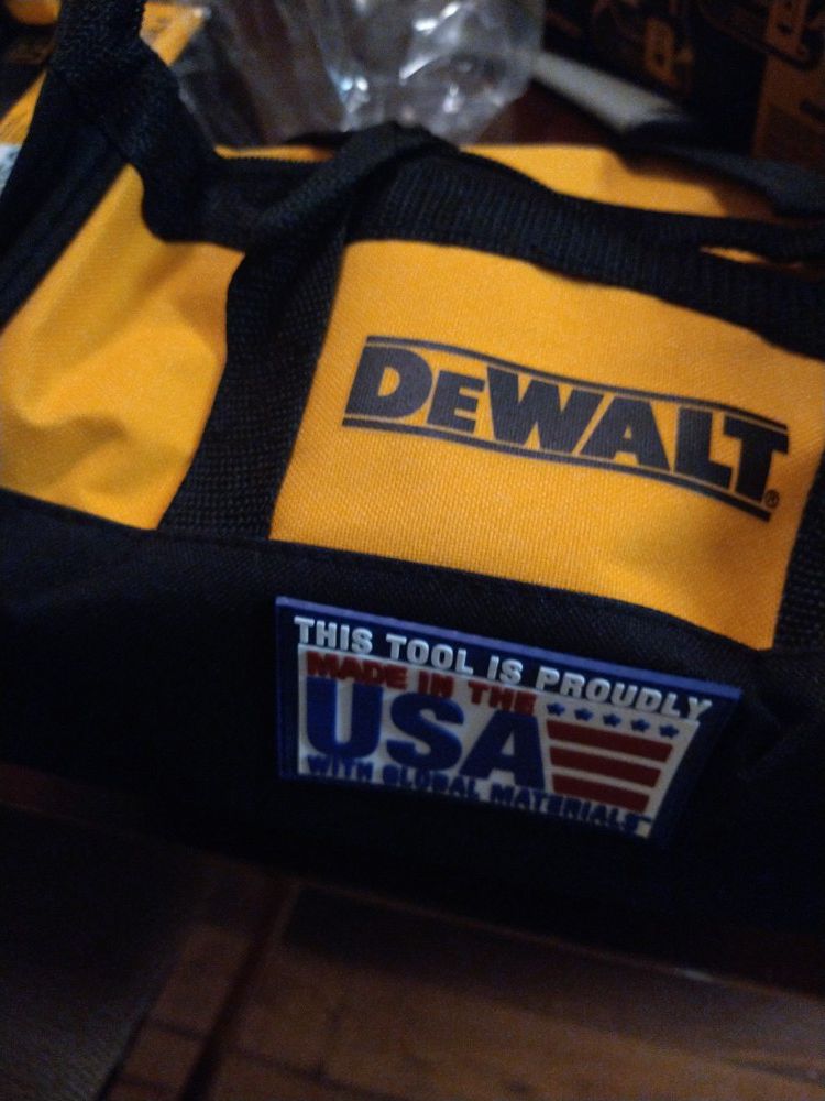 New Tool bag DeWalt