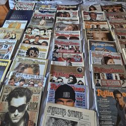 Collectible  ROLLING STONE MAGAZINES 