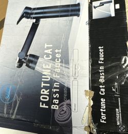 huahualala fortune cat basin faucet 360 “