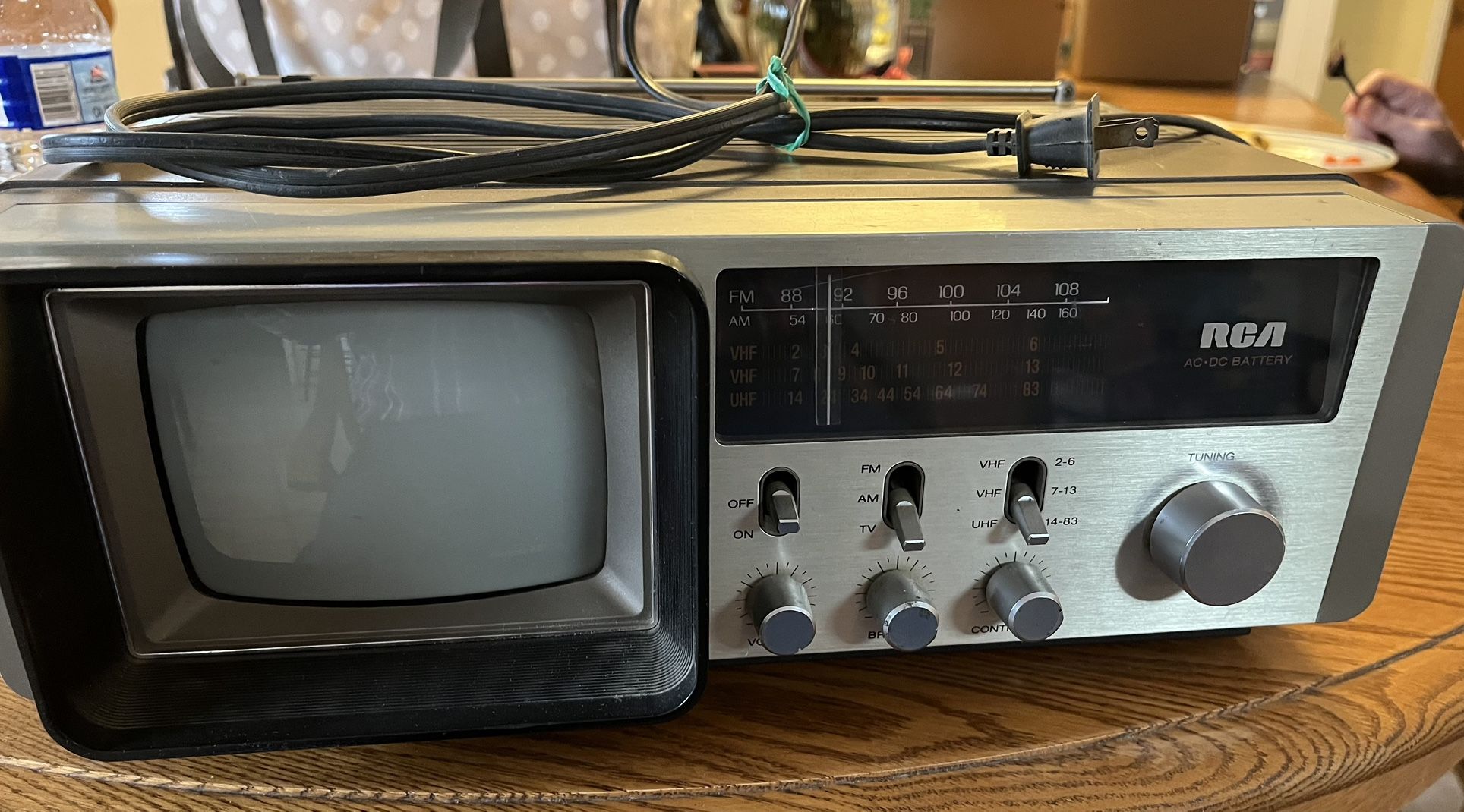 RCA Combo Unit. TV.,AM And FM-1971